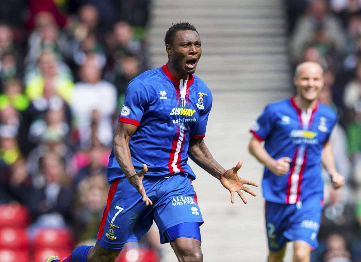 Could Edward Ofere return to Caley Thistle?