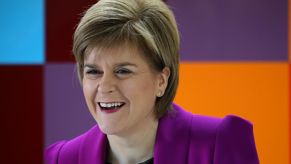 Nicola Sturgeon has said SNP MPs will be a strong, positive voice for the people of Scotland