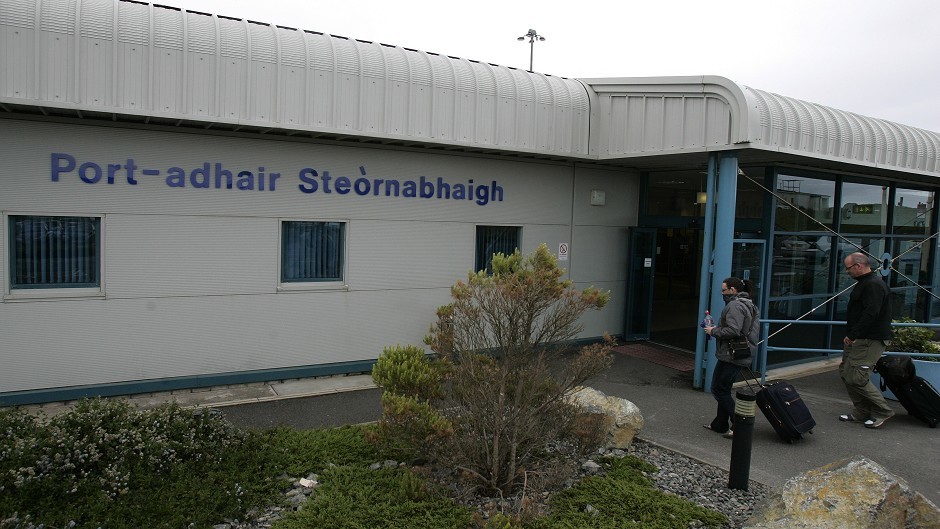 A full emergency was declared at Stornoway Airport