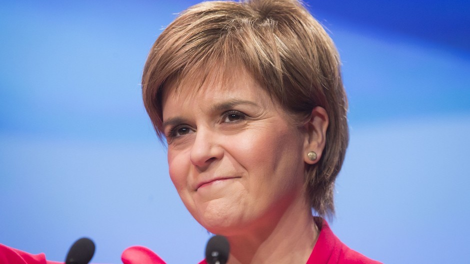Nicola Sturgeon  said a "progressive alliance" between the SNP and Labour could change Westminster for the good.