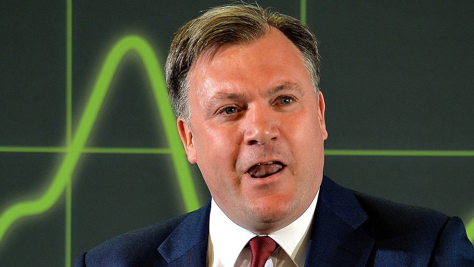 Shadow chancellor Ed Balls urged undecided voters to "think hard" at the ballot box