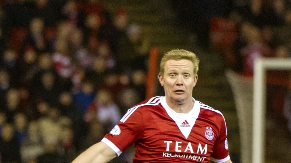 Aberdeen are fighting Barry Robson's red card