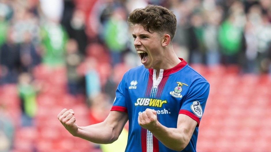 Ryan Christie has enjoyed an excellent season for the Caley Jags