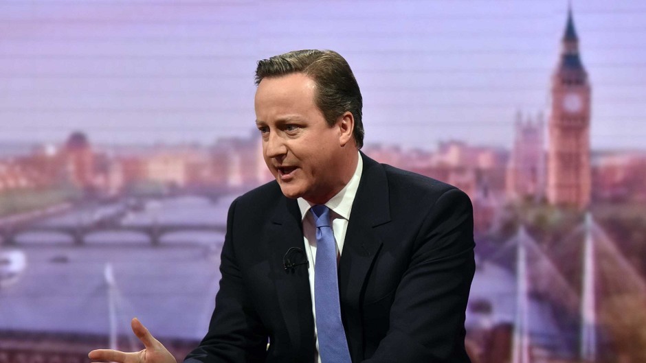 Prime Minister David Cameron has hit out at Alex Salmond's joke he'll write Labour's budget.