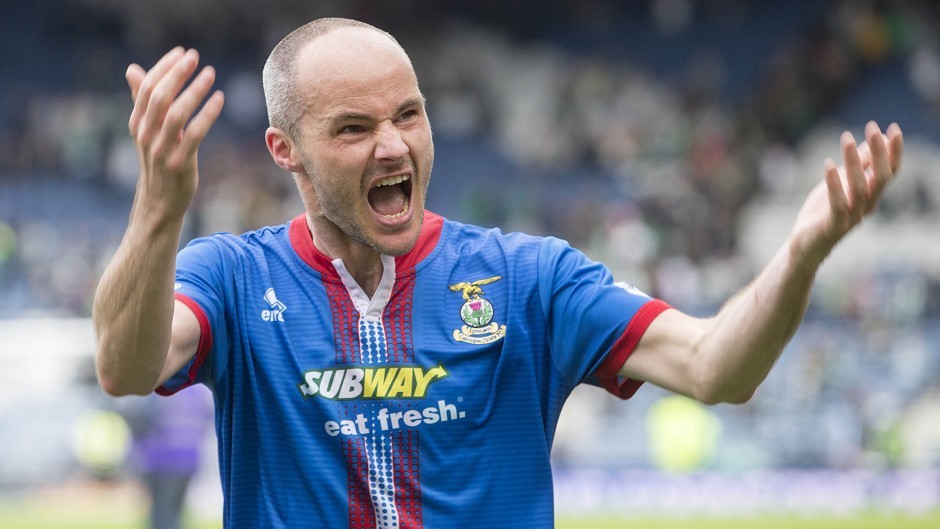 David Raven netted the decisive goal in Sunday's Scottish Cup semi-final win against Celtic.