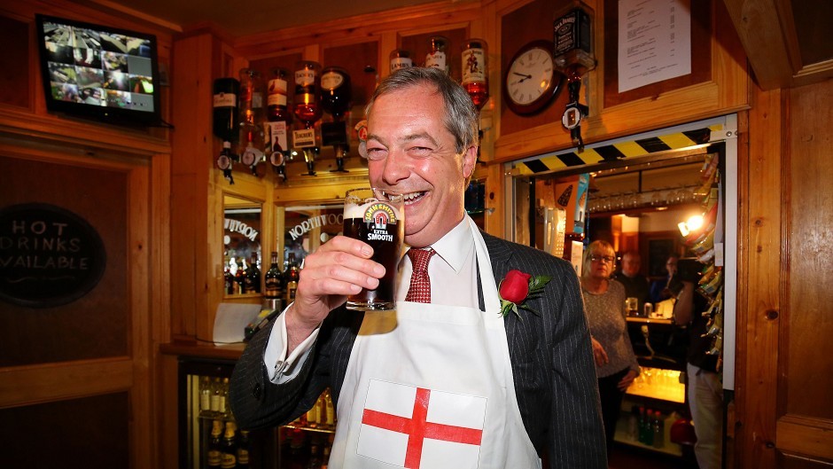 Ukip leader Nigel Farage 