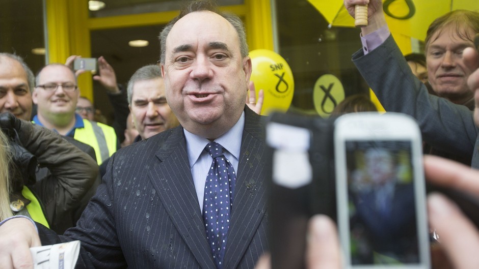 Farage says former First Minister Alex Salmond is to blame for the 'racism within the SNP'