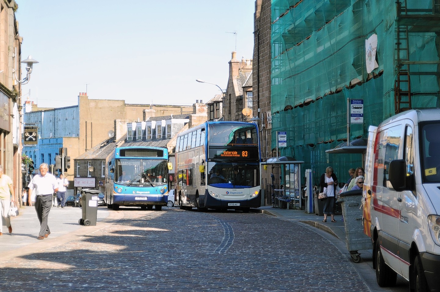 Chapel Street, which is set to be re-opened to traffic