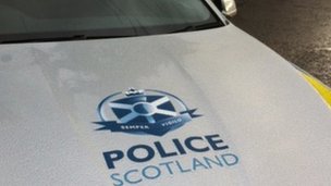 Police Scotland confirmed the road remains open