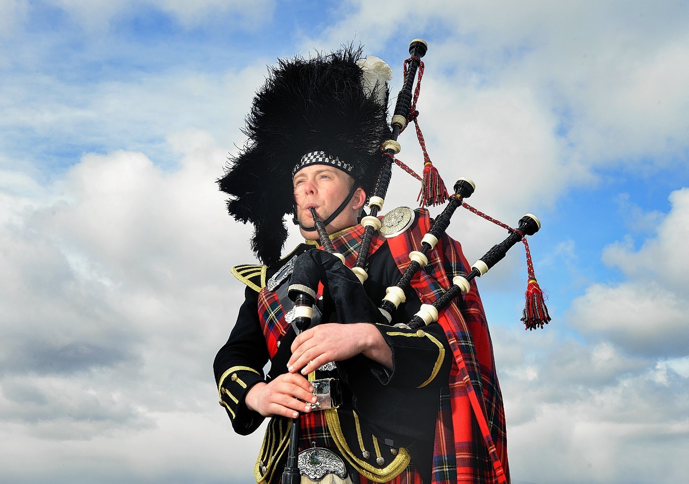 Piper Cameron McKay has volunteered to play the pipes at the funeral of the dead baby