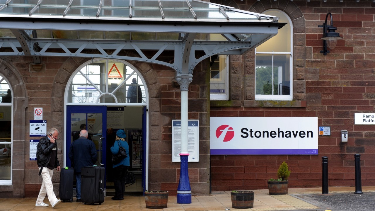 Stonehaven train station