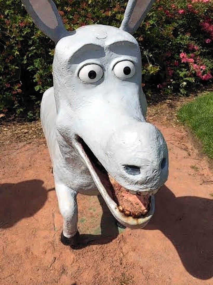 A statue at The Glen, near Aberdeen.