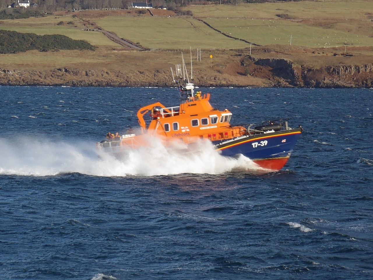 Macduff Lifeboat was called out last night