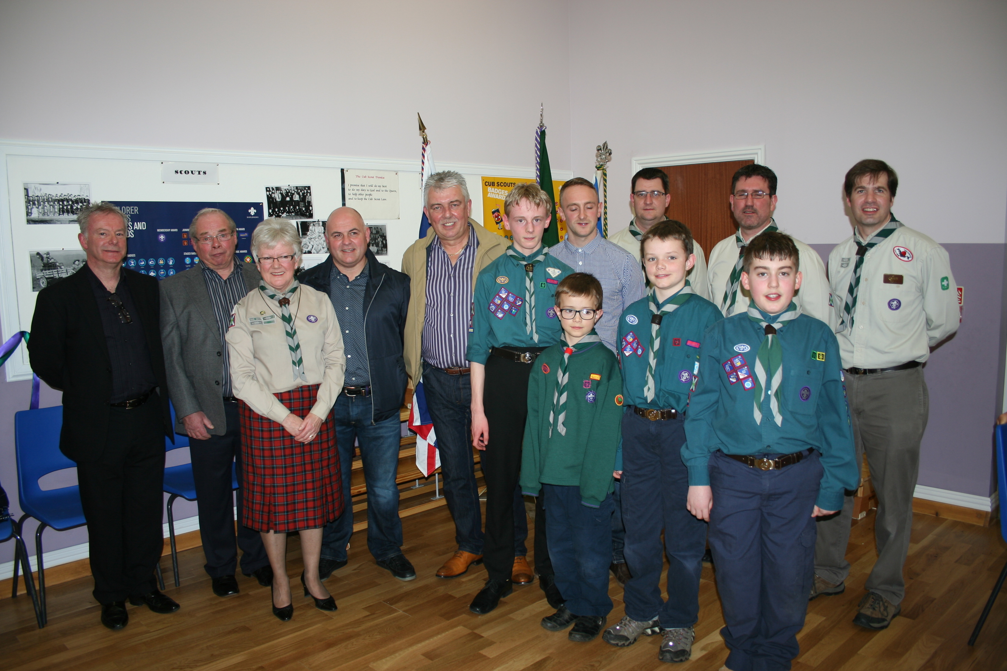 The Scout Hall in Inverbervie has been renovated