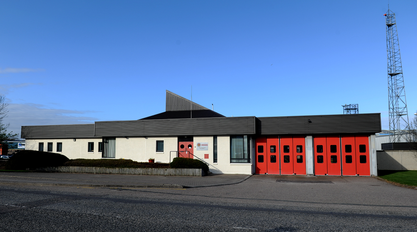 Dyce Fire Station has been announced as the North Service Delivery Area HQ