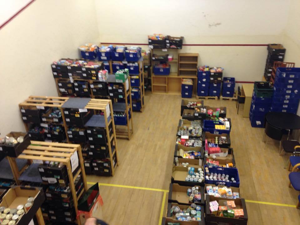 Record numbers are being forced to turn to food banks