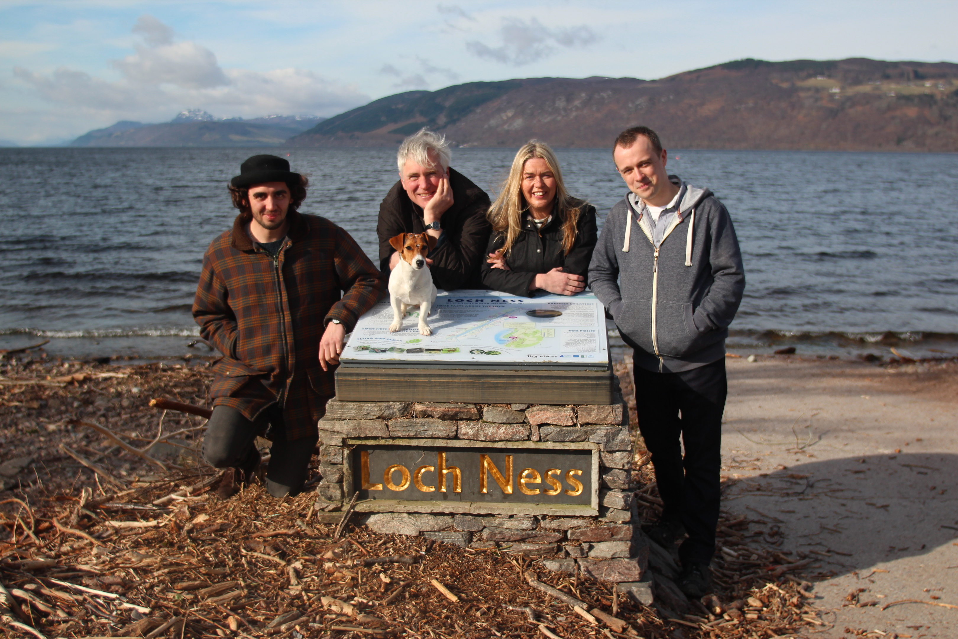 Groove organisers Sam Barker, Joe Gibbs, Caroline Campbell and Dougie Brown