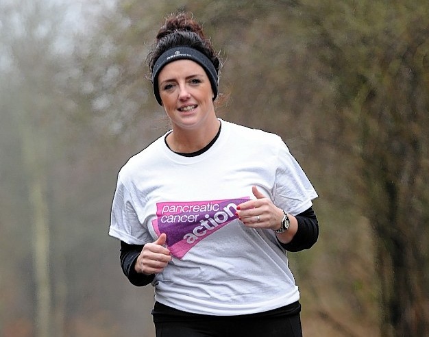Kirsty Johnstone who is hosting a fundraising event to raise money to fund her entry to the Paris Marathon. She will be looking for sponsorship in aid of Pancreatic Cancer Action