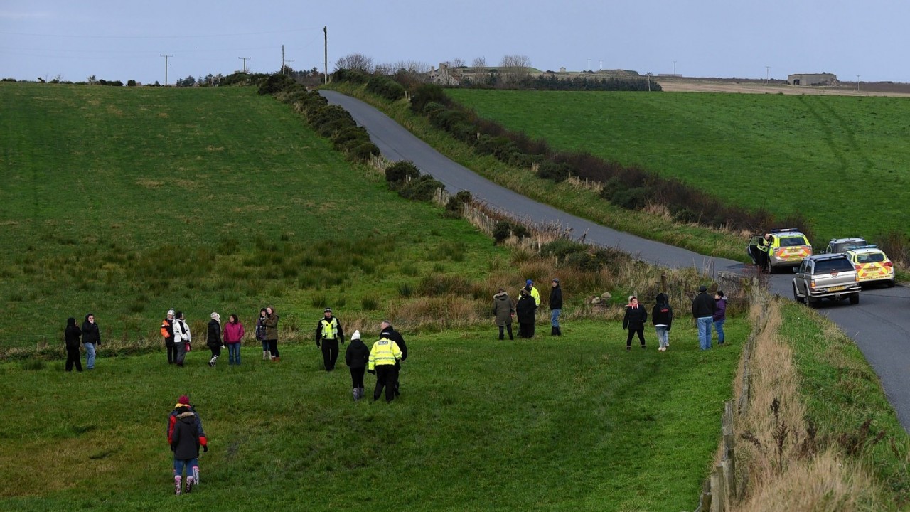 Members of the public assist police in the search for Shaun Ritchie