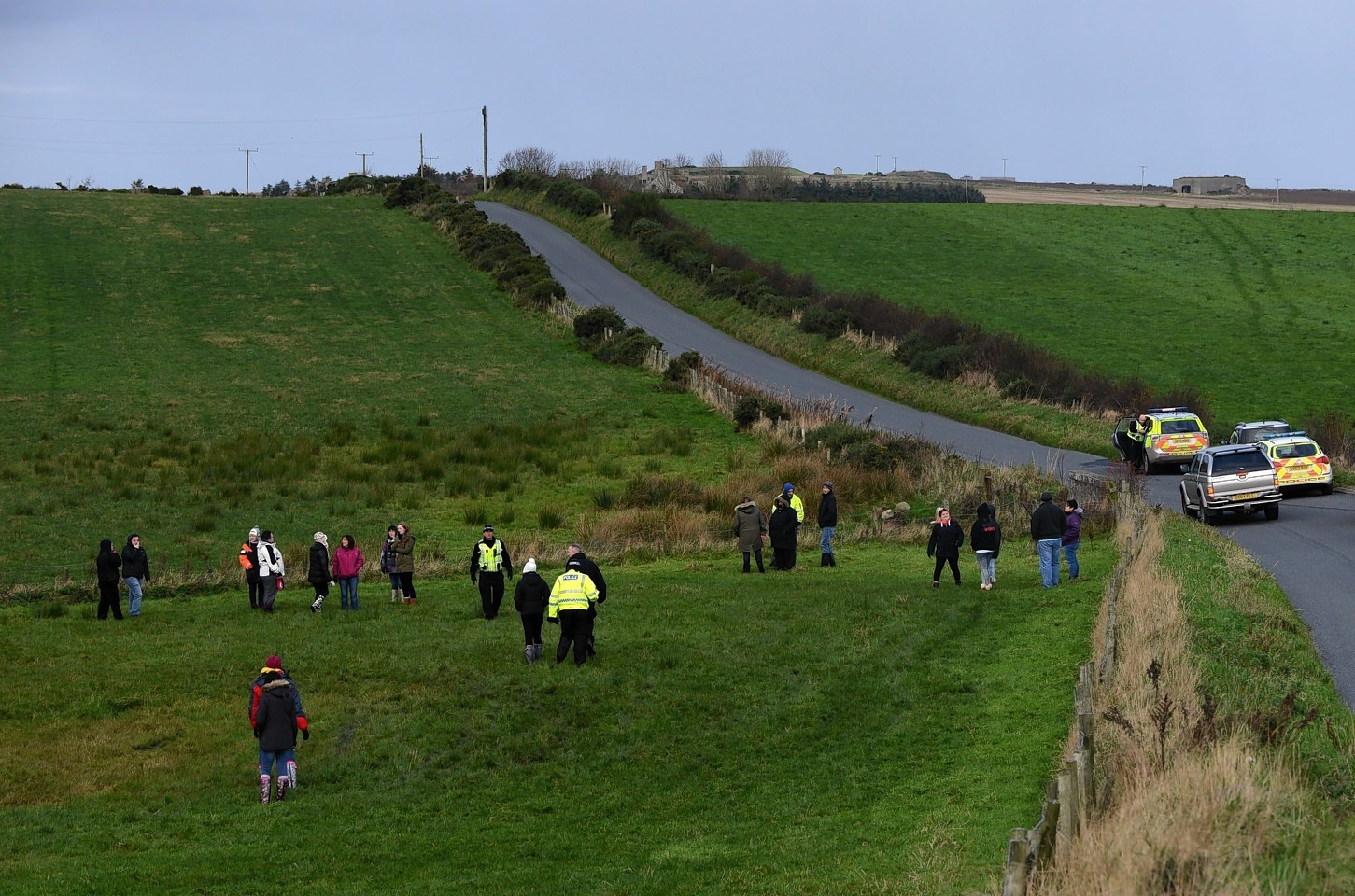 Members of the public assist police in the search for Shaun Ritchie