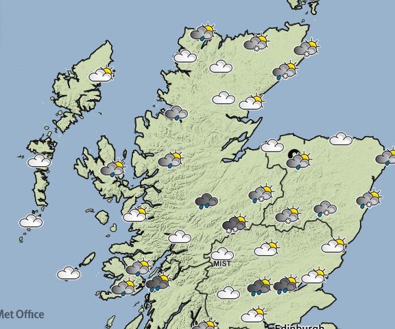 Easter weekend will be cloudy for much of the north and north-east