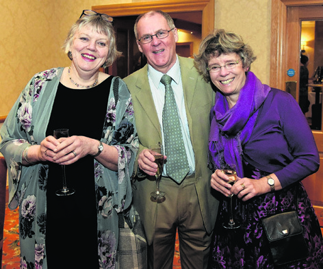 Anne and Don Shaw with Lucy Caird
