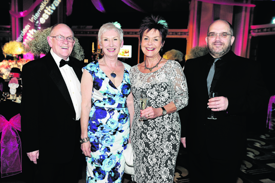 Tom Gibson, Louise Baxter, Paula Gibson and Alan Parker
