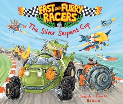 Book Cover Handout of Fast and Furry Racers: The Silver Serpent Cup by Jonathan Emmett, published by the Oxford University Press. See PA Feature BOOK Reviews. Picture credit should read: PA Photo/Oxford University Press. WARNING: This picture must only be used to accompany PA Feature BOOK Reviews.