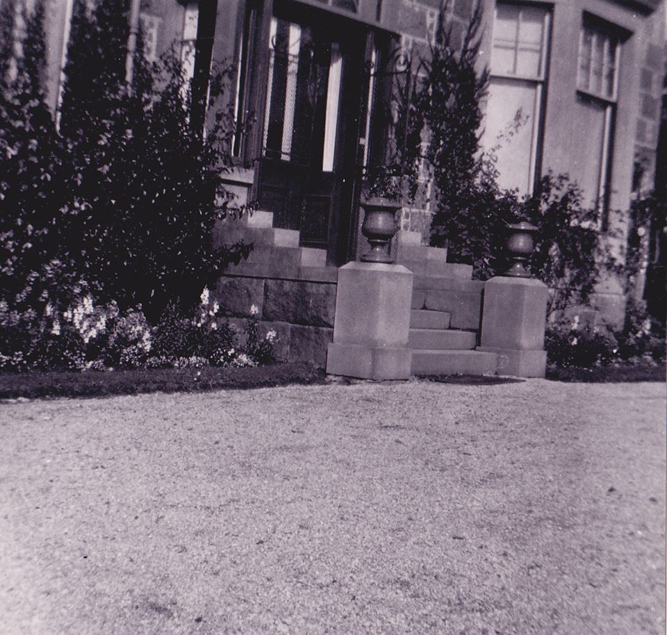 Original front porch to the house