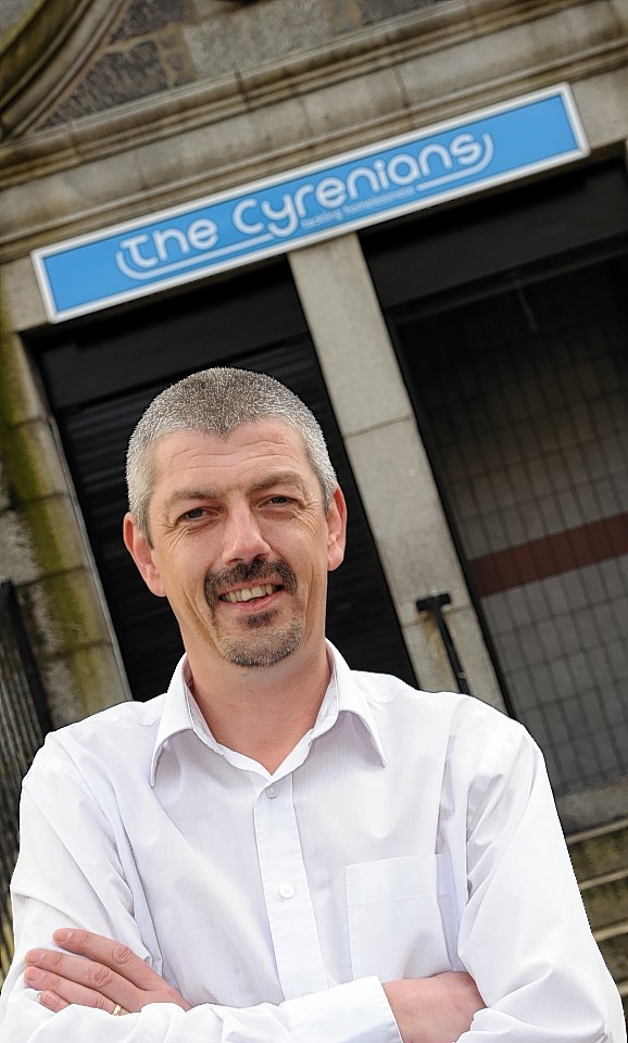 Scott Baxter, Deputy Chief Executive of Aberdeen Cyrenians