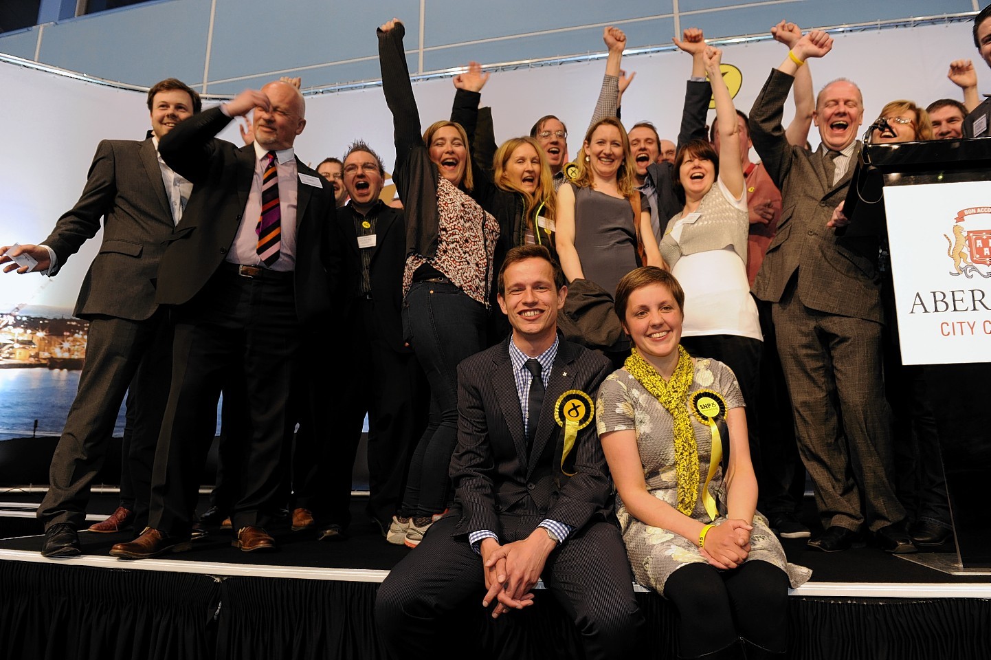 General Election 2015 
Aberdeen North and South count as SNP candidates Kirsty Blackman and SNP Callum McCaig are elected.