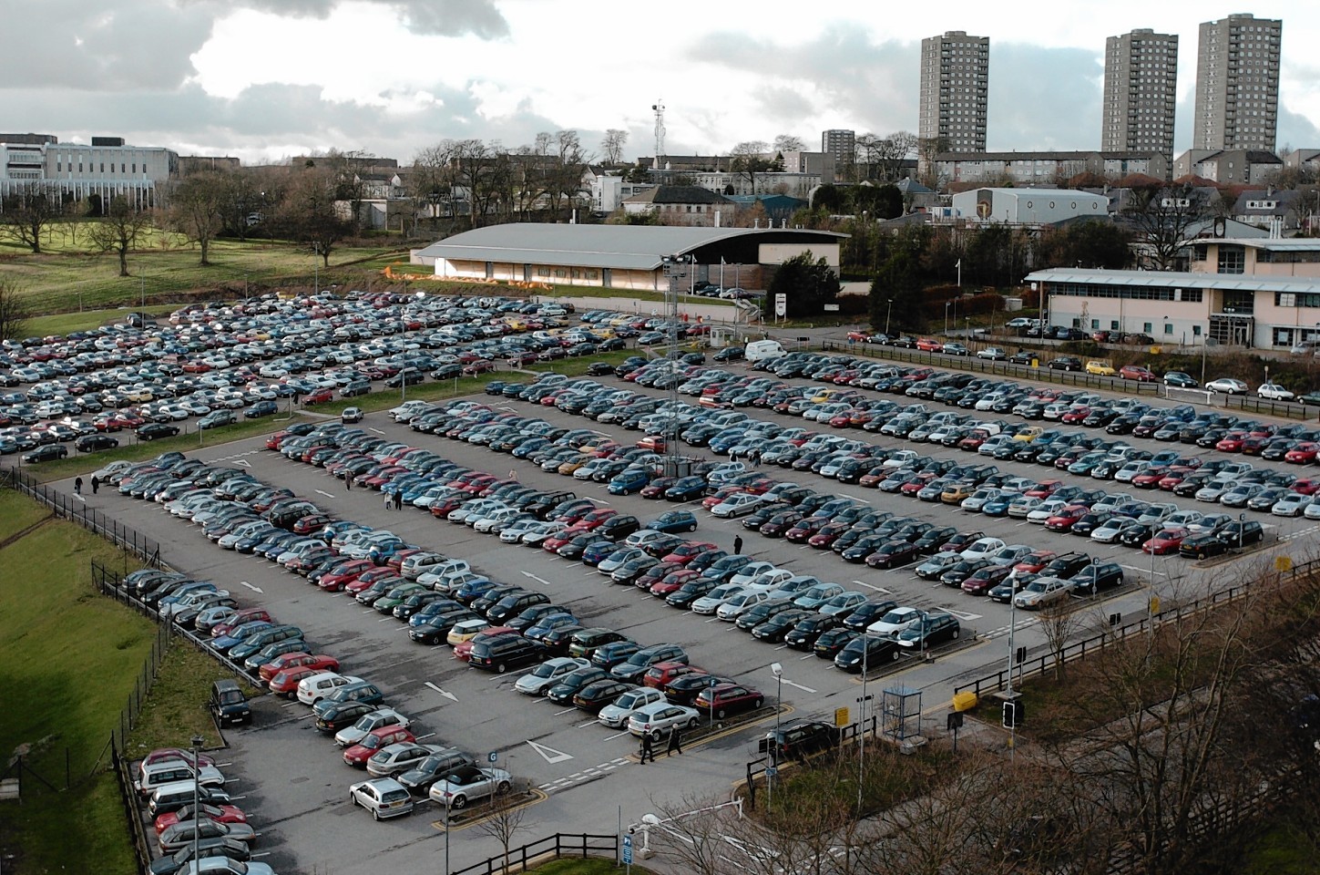 The current ARI car park