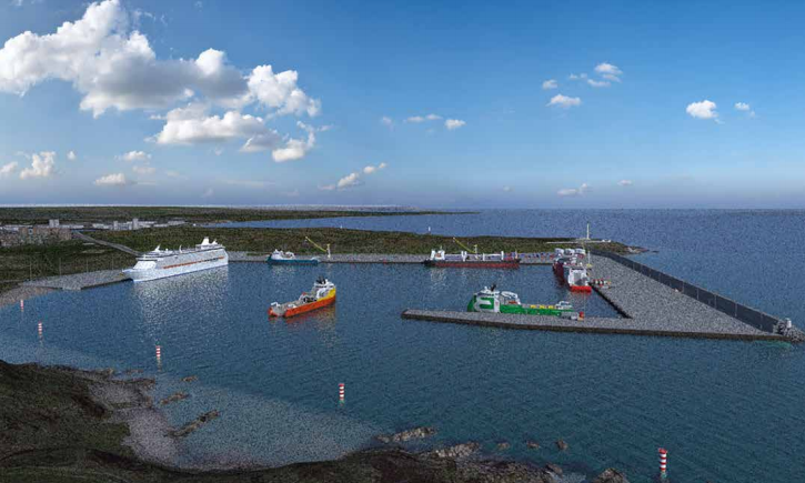 Artist impressions of plans for Aberdeen Harbour