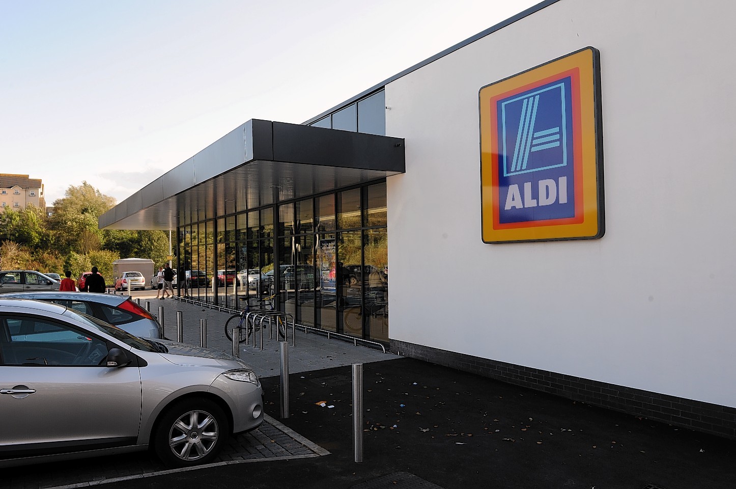 The new Aldi in Ellon