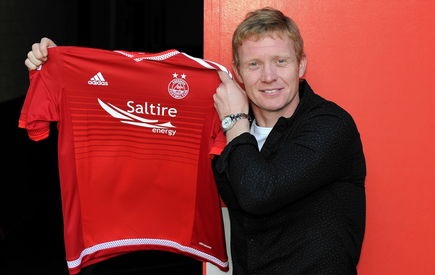 Barry Robson is delighted to have committed to the Dons for another season