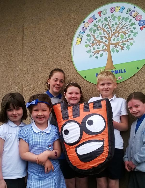 Moray pupils promote walk to school week