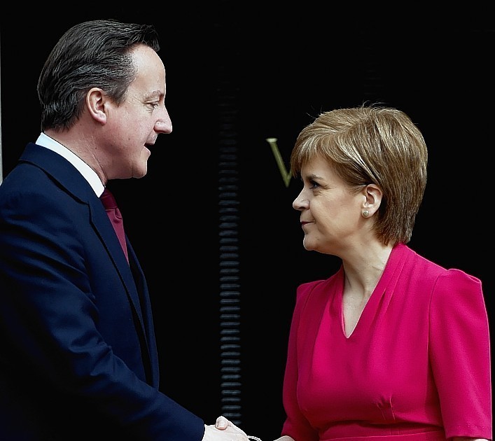 Prime Minister David Cameron and First Minister Nicola Sturgeon