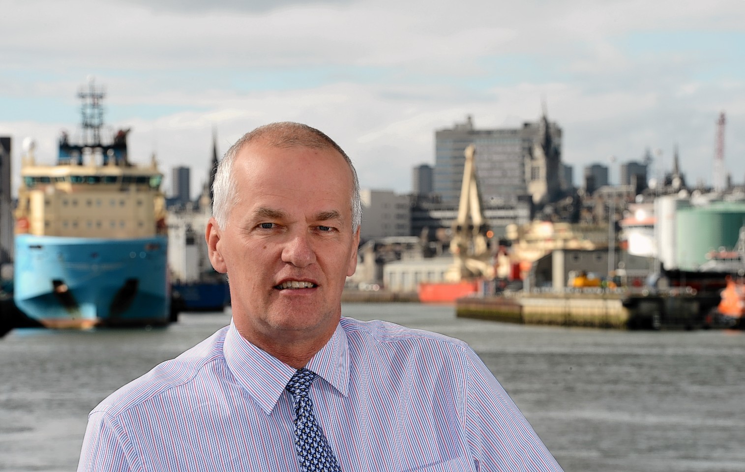 Aberdeen Harbour Board's current CE Colin Parker 