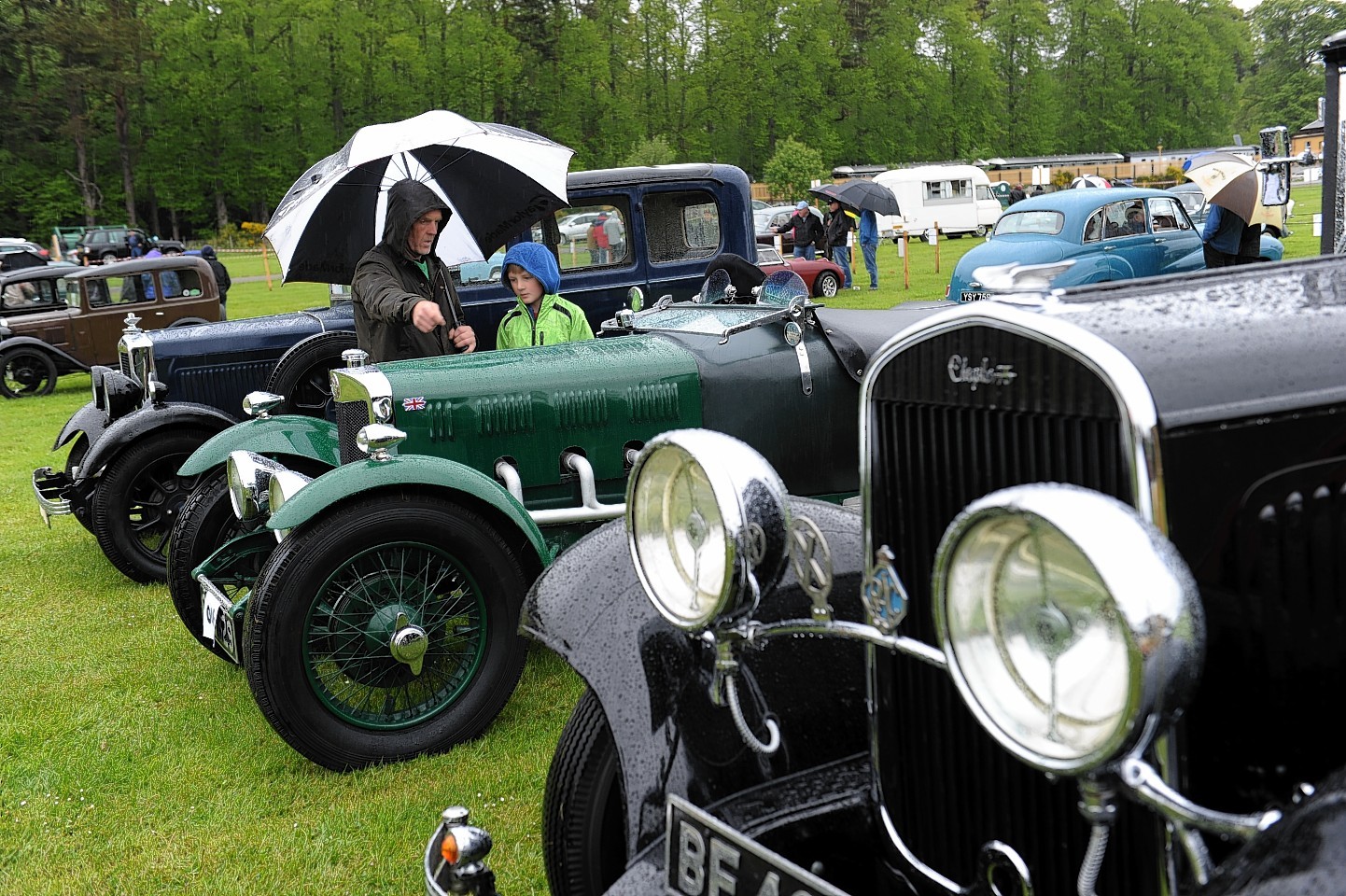 Crathes Vintage Car and Motorcycle Rally 2015