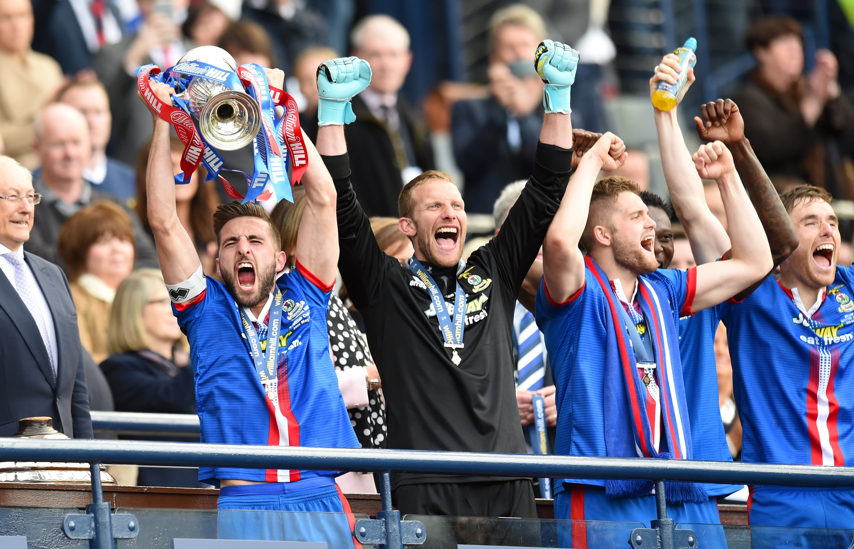 Caley Thistle won their first Scottish Cup back in 2015.