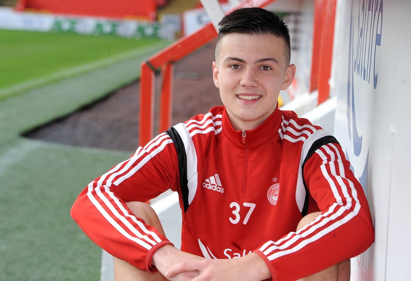 Youngster Daniel Harvie has been named in today's squad and could feature for the Dons