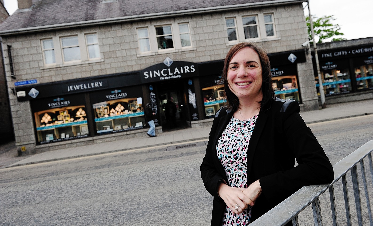 Debbie Sinclair of Sinclairs the Jewellers, Inverurie. Picture by Kami Thomson