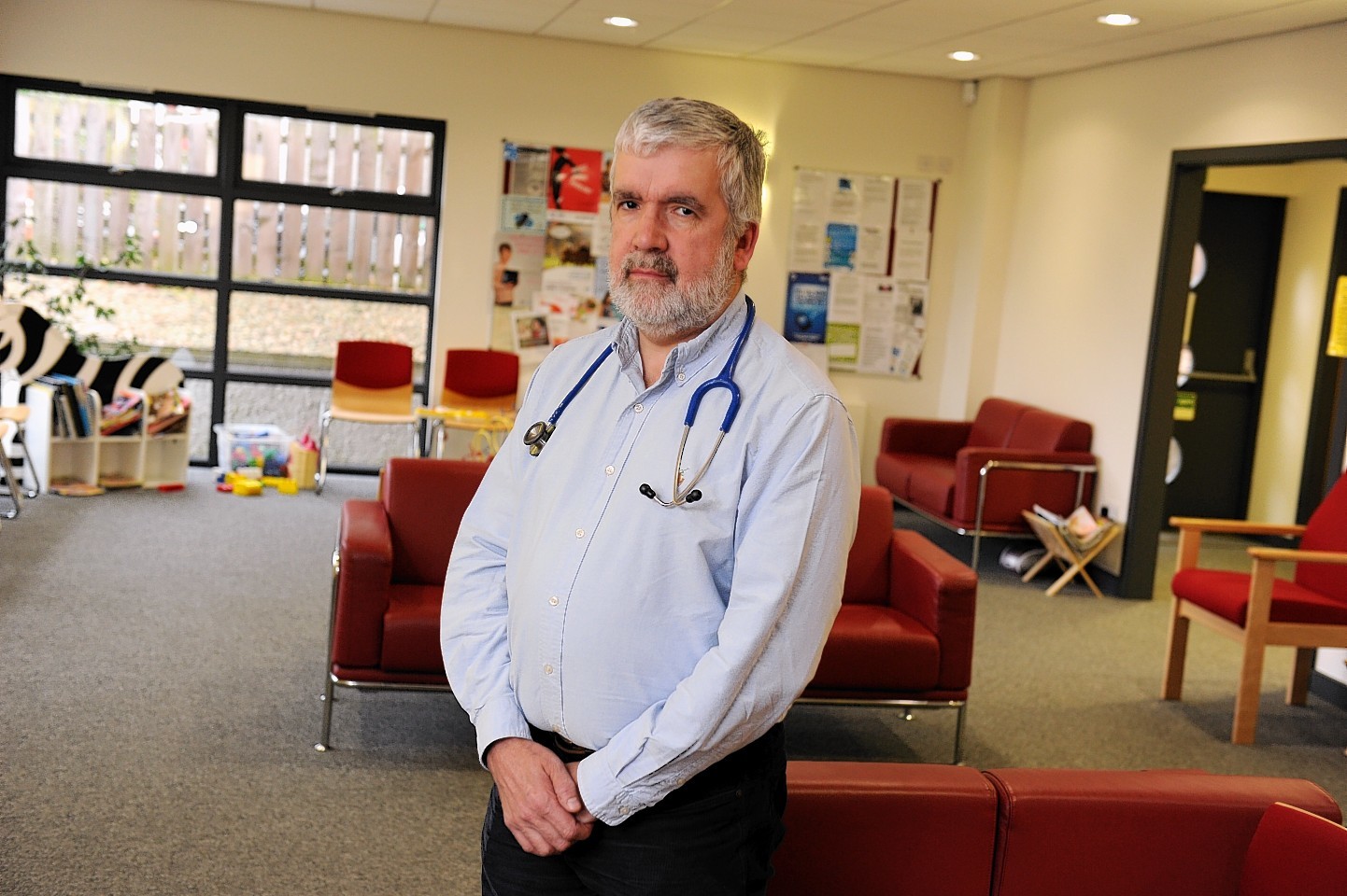 Dr Ken Lawton has warned there is a deepening crisis in the Scottish health service. Picture by Kenny Elrick