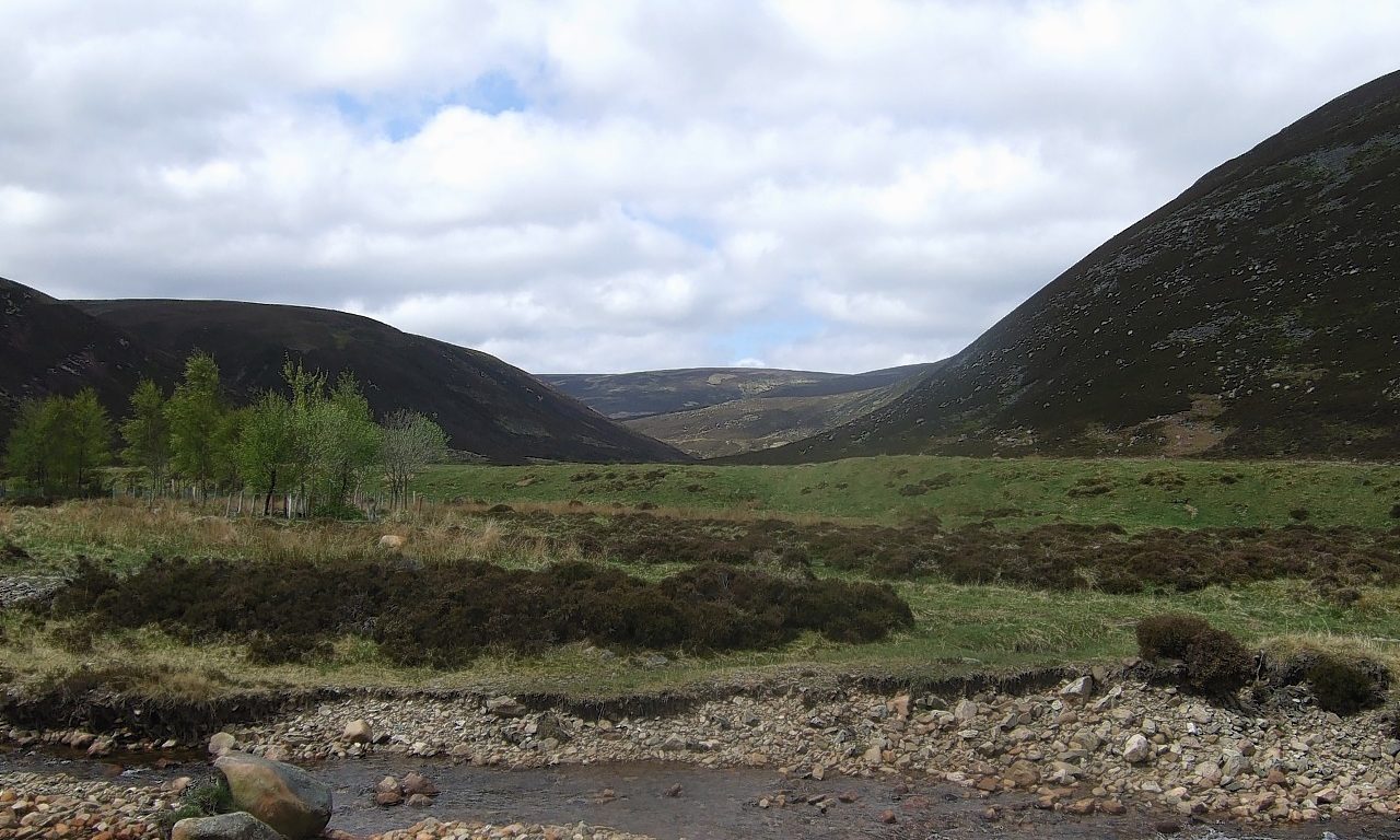 The scenic Glen Tanar estate