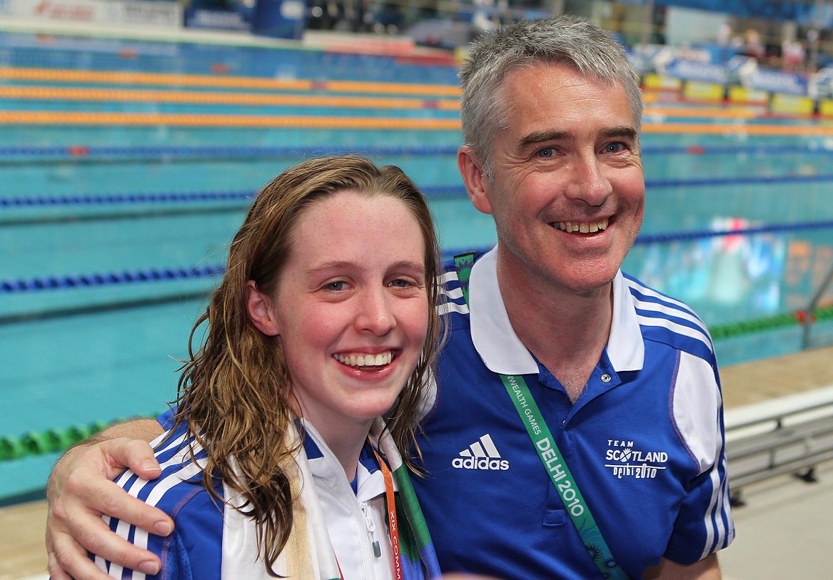 Hannah Miley's father Patrick will be giving a talk on coaching his daughter from Inverurie to the Olypmics.