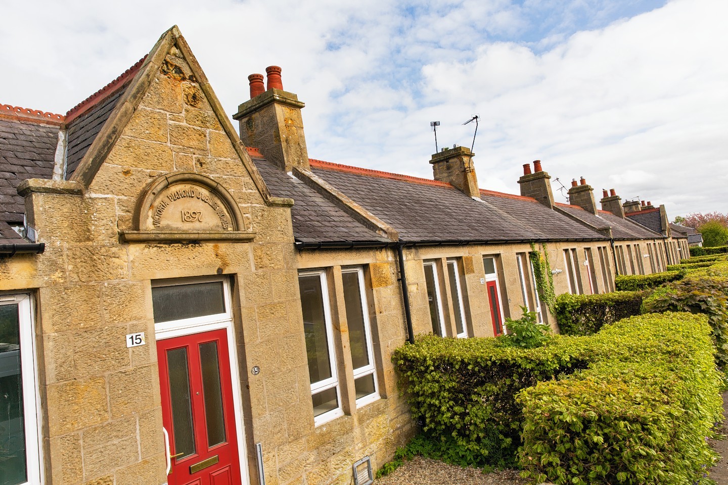 Jubilee Cottages on Victoria Road