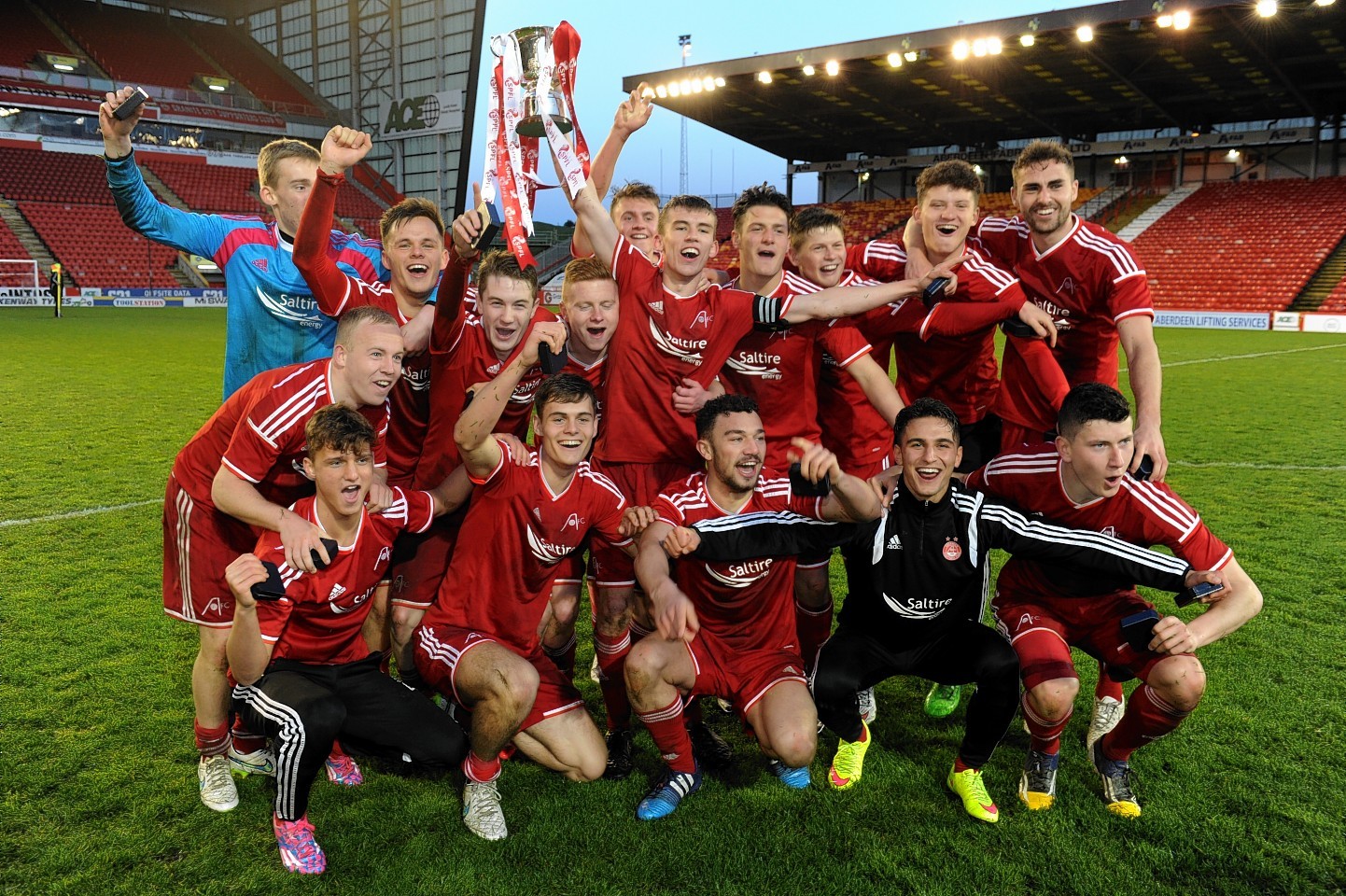 The Dons winning the Development League was one of a number of highlights in the 2014/15 season