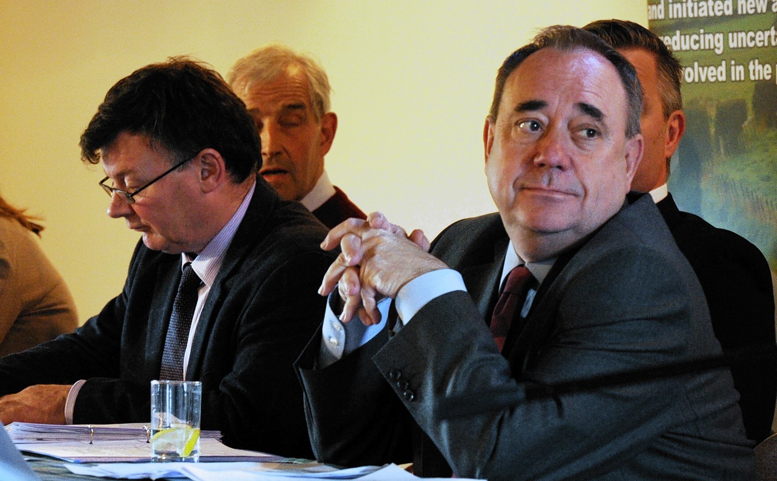 Alex Salmond at the NFU Scotland hustings in Oldmeldrum