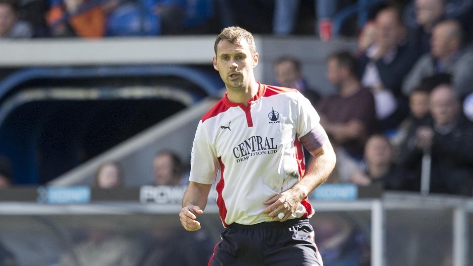 Captain David McCracken is hoping to repay Falkirk with cup final win