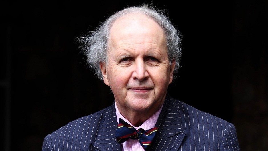 Author Alexander McCall Smith who has solar panels approved on his Morvern home.